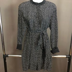 Diane Von Furstenberg polka dot silk dress